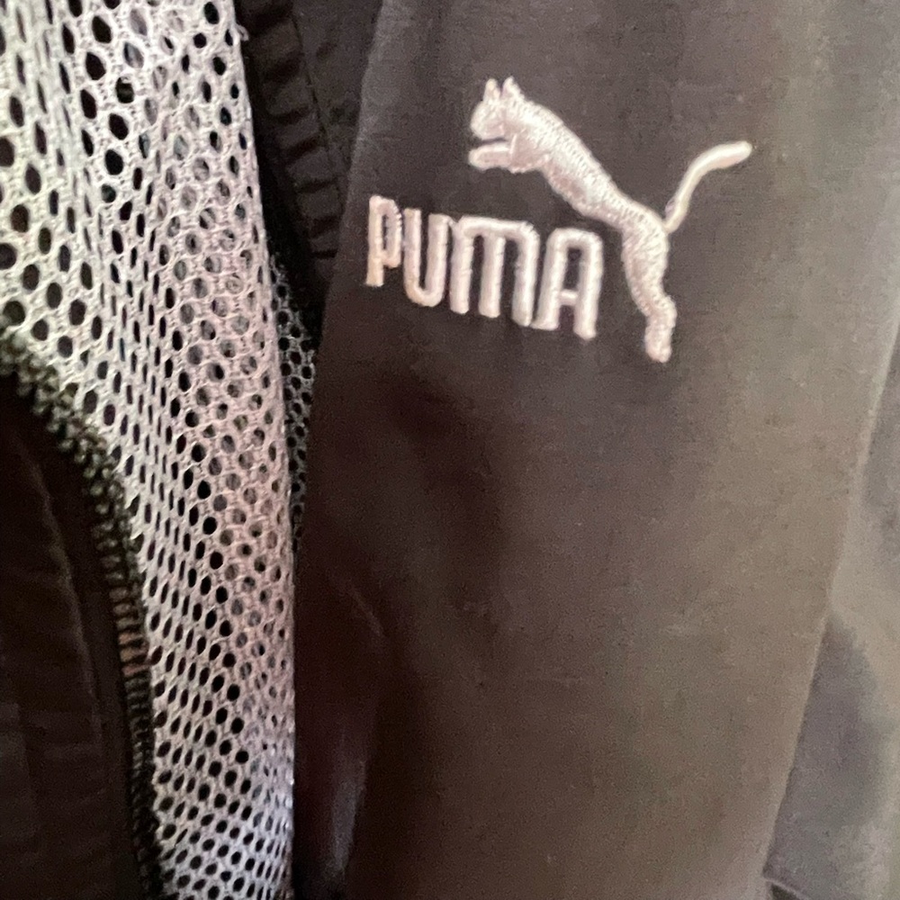 Puma Lightweight Performance Athletic Jacket Blac… - image 3